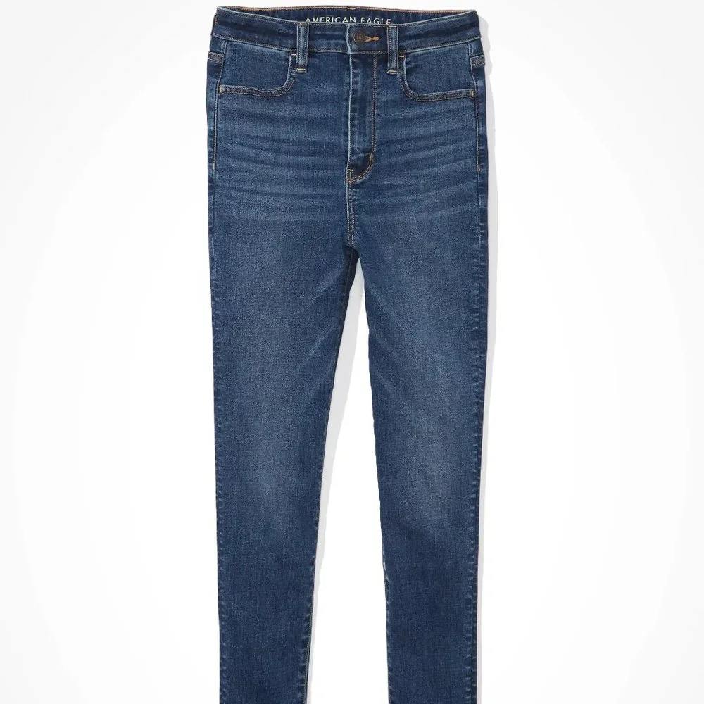 American Eagle Next Level Highest Waist Jegging Jeans size 12 Regular - Picture 4 of 12